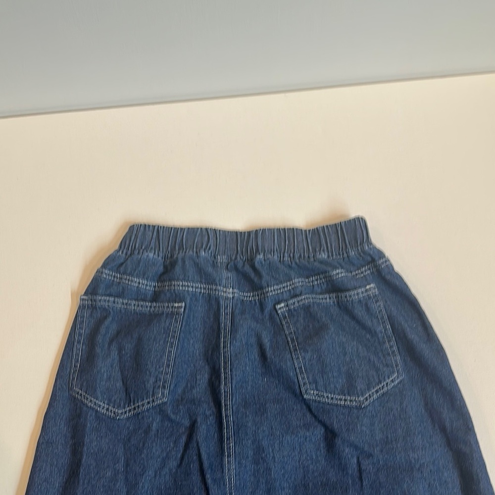 Denim Maxi Skirt - Picture 4 of 5